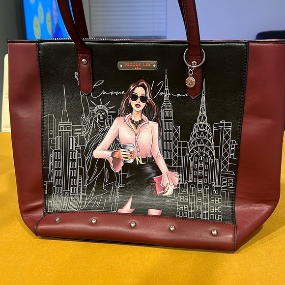 NWT Nicole Lee Career Woman Shoulder Bag - Picture 1 of 4